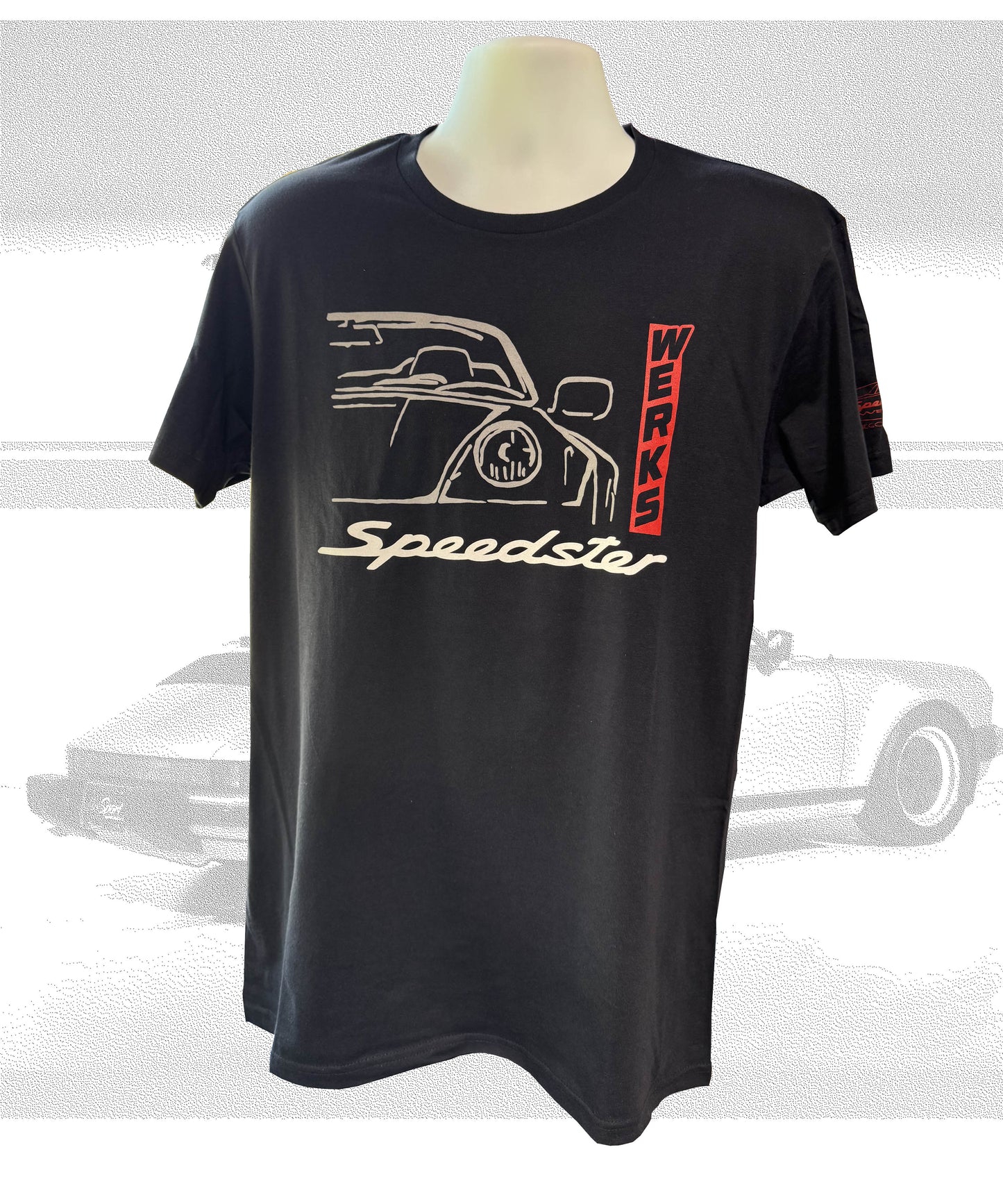 Speedster Werks Logo w/ Mirrored back T-Shirt