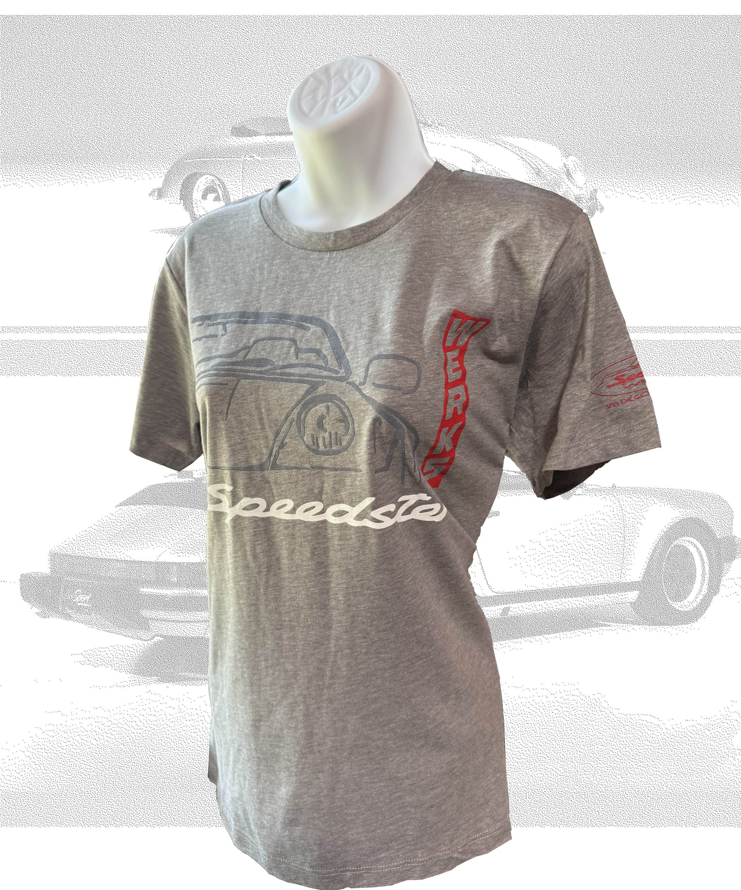 Speedster Werks Logo w/ Mirrored back T-Shirt