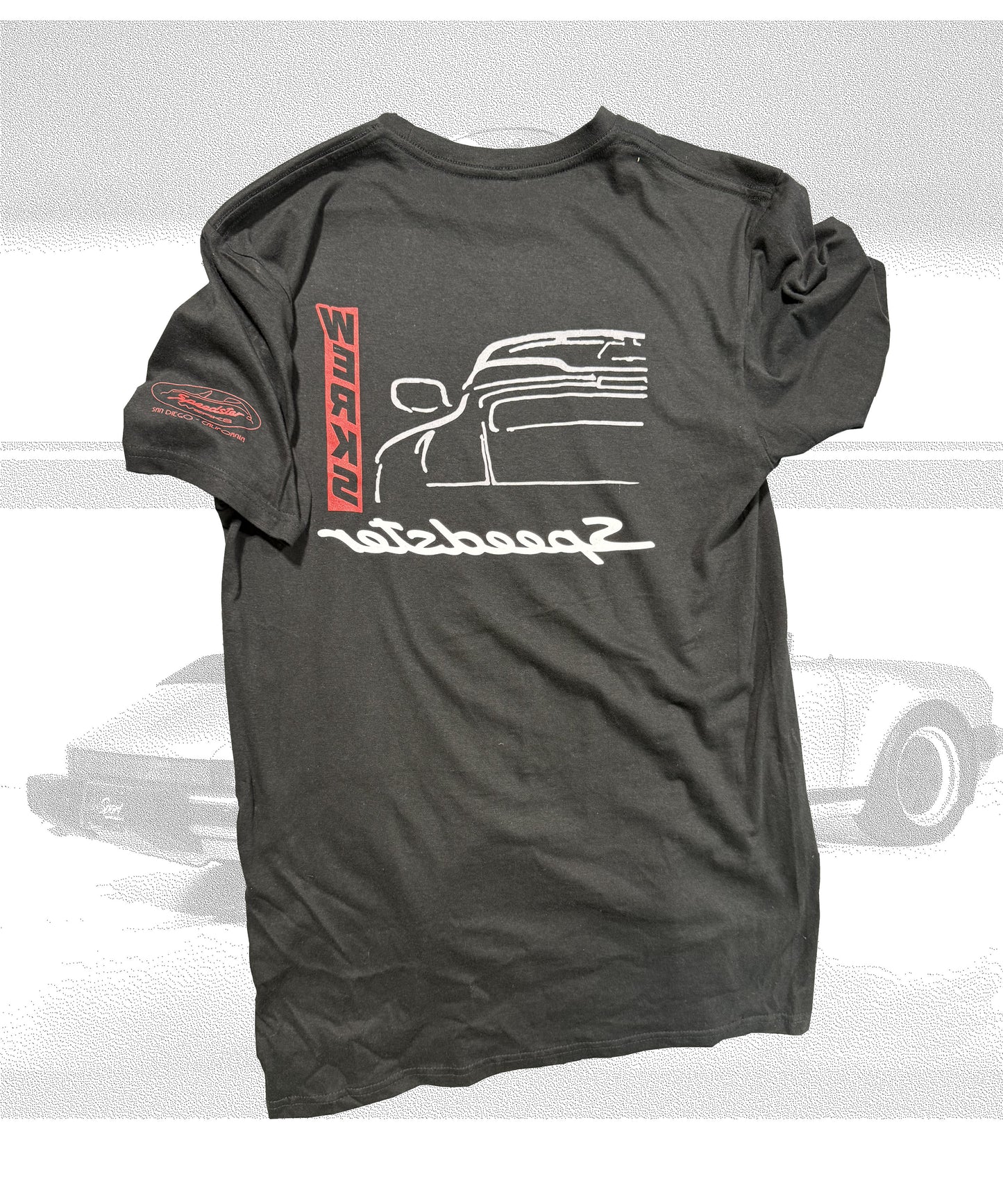 Speedster Werks Logo w/ Mirrored back T-Shirt