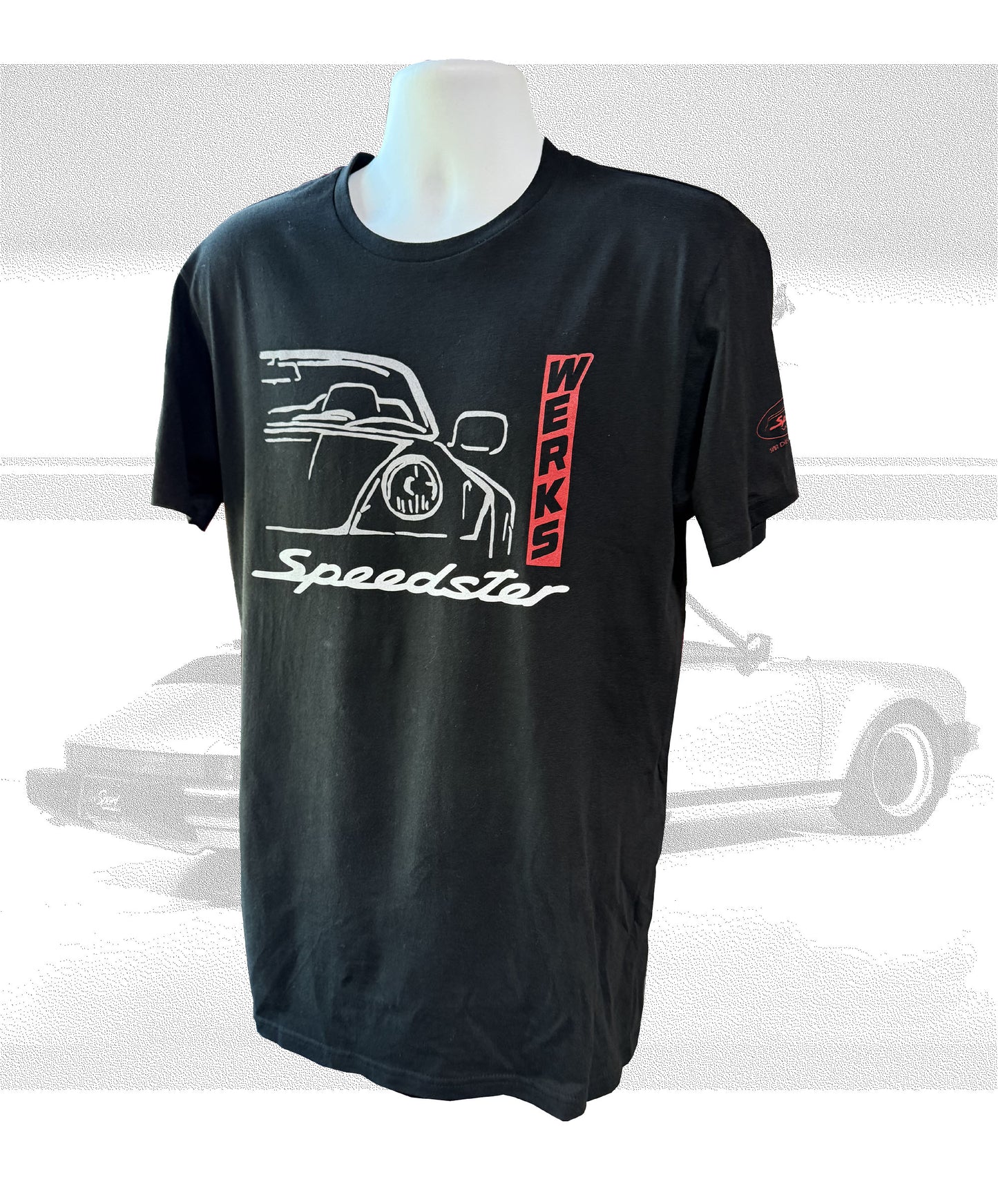 Speedster Werks Logo w/ Mirrored back T-Shirt